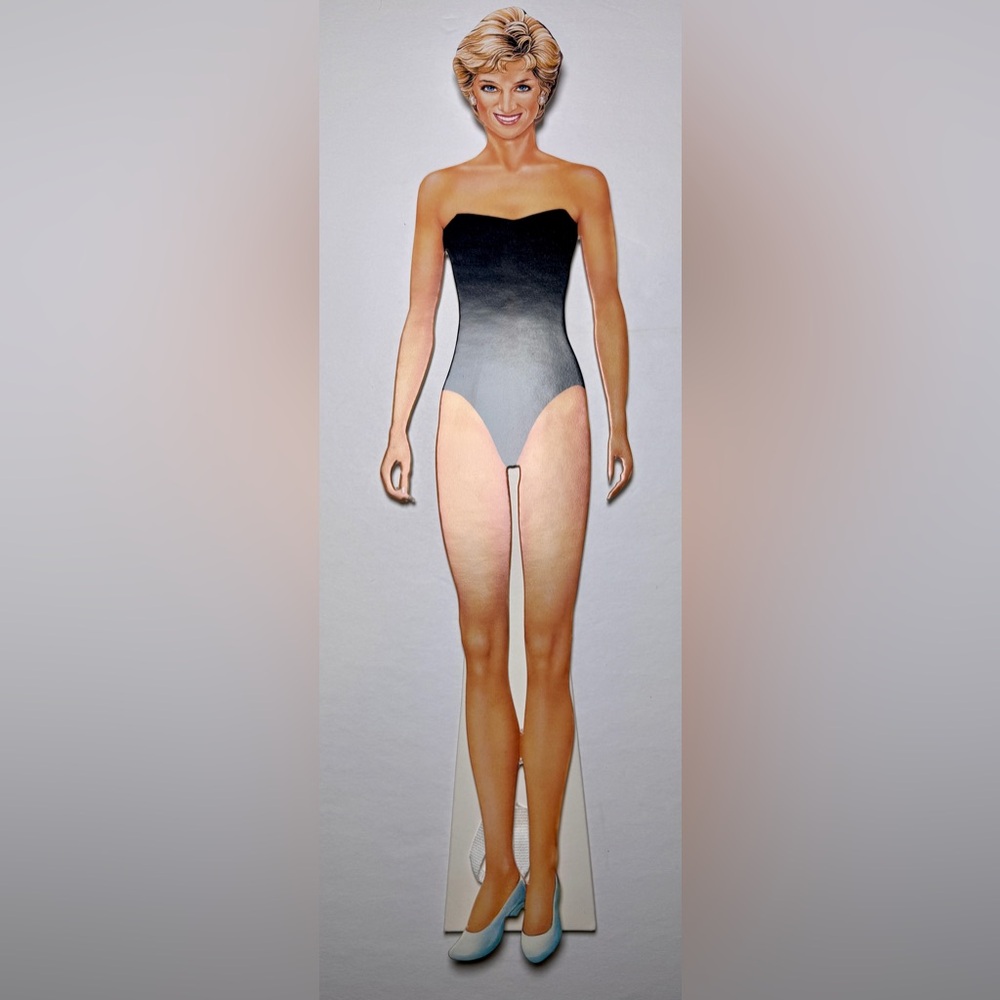 RARE! 1995 Dressing Princess Diana Paper Doll